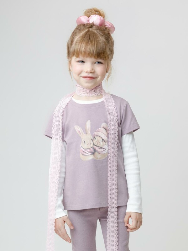 фуфайка (футболка) для дев